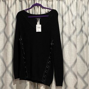 Forever 21 Knitted Black Sweater